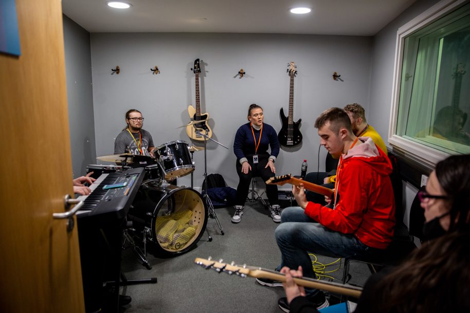 Practice room